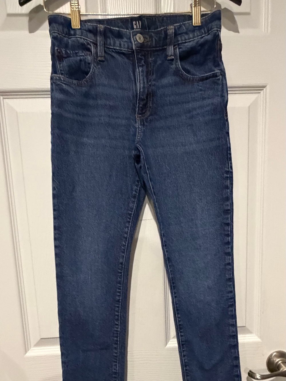 GAP Boys Size 14 Slim Deep Indigo Skinny Jeans